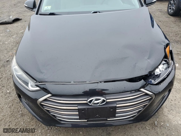 2017 Hyundai Elantra Limited with VIN 5NPD84LF0HH067505, listed as a Copart auction lot 47958715 with 67,824 mi miles and Salvage Title. Bid and sale history available at carsss.com. Image 11.