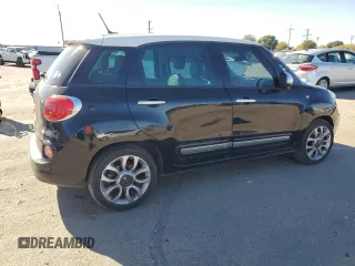 2014 FIAT 500L Lounge with VIN ZFBCFACHXEZ012262, listed as a Copart auction lot 76758574 with 135,218 mi miles and Salvage Title. Bid and sale history available at carsss.com. Image 3.