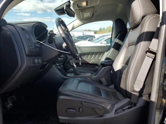 2022 GMC Canyon 4WD Denali with VIN 1GTG6EEN5N1133658, listed as a Copart auction lot 75592304 with 34,715 mi miles and Salvage Title. Bid and sale history available at carsss.com. Image 7.