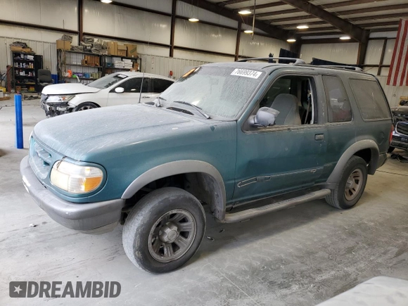 1998 Ford Explorer Sport with VIN 1FMYU22X4WUB36948, listed as a Copart auction lot 76699374 with 266,977 mi miles and Salvage title. Bid and sale history available at DreamBid. Image 1.