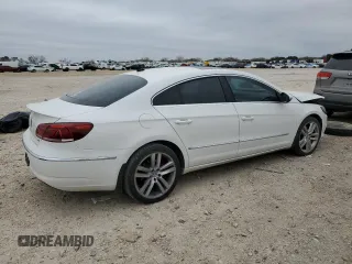 2013 Volkswagen CC Lux with VIN WVWRP7AN7DE549693, listed as a Copart auction lot 89004315 with 93,784 mi miles and Salvage Title. Bid and sale history available at carsss.com. Image 3.