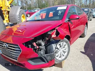 2019 Hyundai Accent SE with VIN 3KPC24A31KE077073, listed as a IAAI auction lot 42048683 with 107,428 mi miles. Bid and sale history available at carsss.com. Image 6.