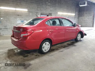 2018 Mitsubishi Mirage ES z VIN ML32F3FJ6JHF03484, wystawiony jako Copart lot #58095945 z przebiegiem 26 267 mil mil oraz Szkoda całkowita • Salvage title. Historia ofert i sprzedaży dostępna na DreamBid. Obrazek 3.