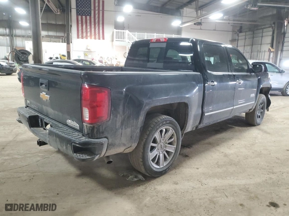 2018 Chevrolet Silverado 1500 High Country with VIN 3GCUKTEC4JG167202, listed as a Copart auction lot 46279044 with 153,977 mi miles and Salvage Title. Bid and sale history available at carsss.com. Image 3.