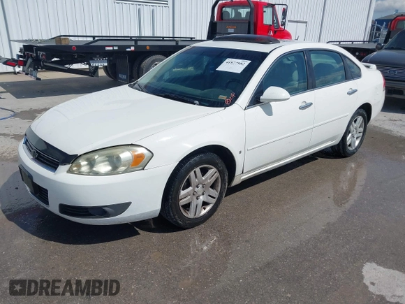 2007 Chevrolet Impala LTZ with VIN 2G1WU58R479364378, listed as a IAAI auction lot 41877982 with 218,108 mi miles and . Bid and sale history available at DreamBid. Image 2.