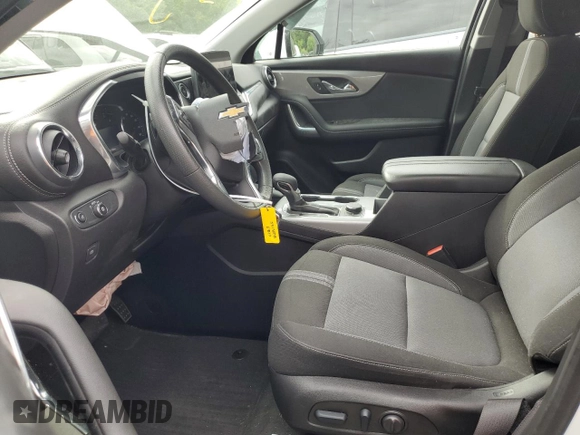 2023 Chevrolet Blazer LT with VIN 3GNKBCR46PS186485, listed as a Copart auction lot 57138845 with 31,588 mi miles and Salvage title. Bid and sale history available at DreamBid. Image 7.