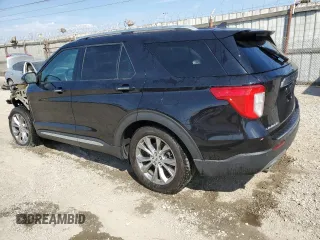 2021 Ford Explorer Limited with VIN 1FMSK7FH3MGB03608, listed as a Copart auction lot 75038174 with 80,254 mi miles and Salvage Title. Bid and sale history available at carsss.com. Image 2.