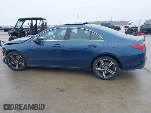 2020 Mercedes-Benz CLA with VIN WDD5J4HB9LN079259, listed as a IAAI auction lot 41450605 with 51,492 mi miles. Bid and sale history available at carsss.com. Image 14.