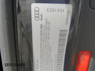 2022 Audi A5 Sportback Premium with VIN WAUABCF5XNA032343, listed as a Copart auction lot 76373244 with 32,412 mi miles and Salvage Title. Bid and sale history available at carsss.com. Image 12.