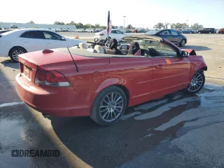 2008 Volvo C70 with VIN YV1MC67278J043639, listed as a Copart auction lot 53454425 with 0 mi miles and Salvage Title. Bid and sale history available at carsss.com. Image 3.
