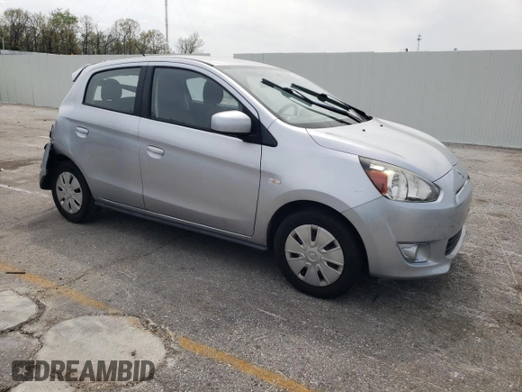 2015 Mitsubishi Mirage DE z VIN ML32A3HJ2FH032384, wystawiony jako Copart lot #54233015 z przebiegiem 87 927 mil mil oraz Szkoda całkowita • Salvage title. Historia ofert i sprzedaży dostępna na DreamBid. Obrazek 4.