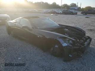 2019 Chevrolet Corvette 1LT with VIN 1G1YB2D73K5123693, listed as a Copart auction lot 75279184 with 0 mi miles and Salvage Title. Bid and sale history available at carsss.com. Image 4.