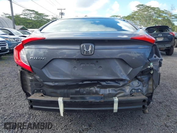 2018 Honda Civic Sedan LX with VIN 2HGFC2F53JH524340, listed as a IAAI auction lot 41778389 with 86,218 mi miles. Bid and sale history available at carsss.com. Image 17.