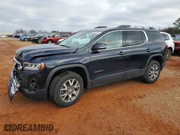 2021 GMC Acadia SLT with VIN 1GKKNML44MZ211837, listed as a Copart auction lot 86898384 with 61,148 mi miles and Salvage Title. Bid and sale history available at carsss.com. Image 1.
