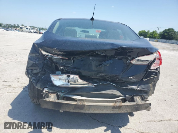 2017 Ford Focus SE with VIN 1FADP3F28HL283237, listed as a Copart auction lot 62021405 with 95,824 mi miles and Salvage title. Bid and sale history available at DreamBid. Image 6.