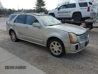 2005 Cadillac SRX with VIN 1GYEE63A250105168, listed as a IAAI auction lot 41539690 with 192,764 mi miles. Bid and sale history available at carsss.com. Image 1.