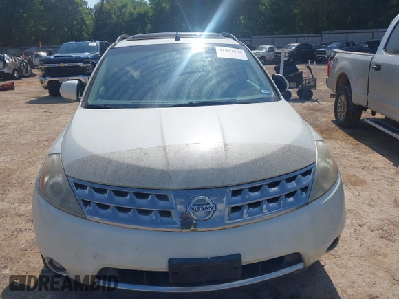 2007 Nissan Murano SE with VIN JN8AZ08W67W619605, listed as a IAAI auction lot 42407088 with 191,508 mi miles and . Bid and sale history available at DreamBid. Image 6.