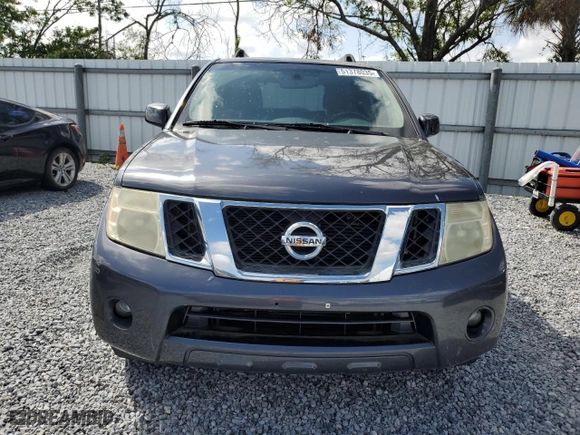 2011 Nissan Pathfinder SV with VIN 5N1AR1NN8BC607927, listed as a Copart auction lot 51378035 with 109,387 mi miles and Salvage Title. Bid and sale history available at carsss.com. Image 5.