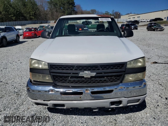 2006 Chevrolet Silverado 1500 Work Truck with VIN 3GCEC14X36G154085, listed as a Copart auction lot 49243055 with 239,106 mi miles and Salvage Title. Bid and sale history available at DreamBid. Image 5.