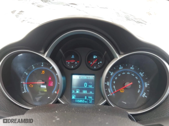 2014 Chevrolet Cruze ECO with VIN 1G1PJ5SB7E7343600, listed as a IAAI auction lot 42019264 with 115,053 mi miles. Bid and sale history available at carsss.com. Image 7.