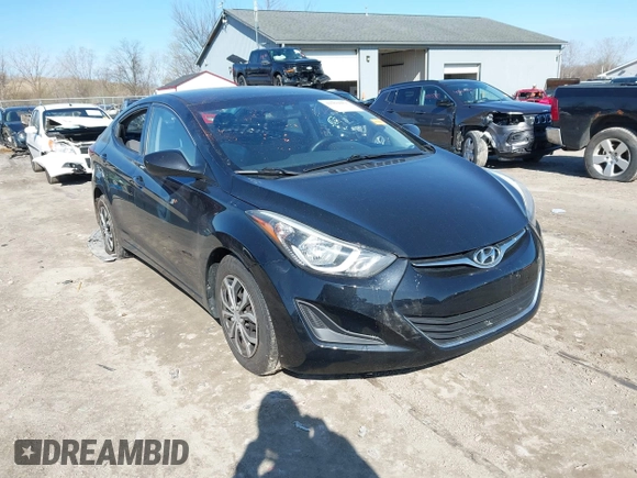 2016 Hyundai Elantra SE with VIN 5NPDH4AEXGH761529, listed as a IAAI auction lot 41994455 with 145,020 mi miles and . Bid and sale history available at DreamBid. Image 1.