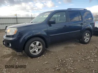2011 Honda Pilot EX-L with VIN 5FNYF4H67BB103390, listed as a Copart auction lot 47647255 with 119,018 mi miles and Salvage Title. Bid and sale history available at carsss.com. Image 1.