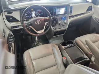 2017 Toyota Sienna XLE Auto Access Seat with VIN 5TDYZ3DC3HS851961, listed as a Copart auction lot 62155305 with 121,143 mi miles and Salvage title. Bid and sale history available at DreamBid. Image 8.