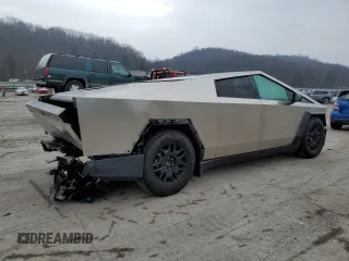 2024 Tesla Cybertruck z VIN 7G2CEHED0RA024655, wystawiony jako Copart lot #85044624 z przebiegiem 498 mil mil oraz Szkoda całkowita • Salvage title. Historia ofert i sprzedaży dostępna na DreamBid. Obrazek 3.