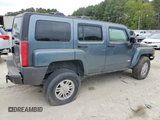 2007 Hummer H3 SUV with VIN 5GTDN13E678225611, listed as a Copart auction lot 72803624 with 198,410 mi miles and Clean Title. Bid and sale history available at carsss.com. Image 3.