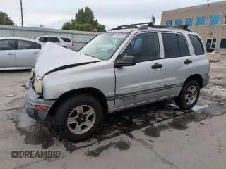 2002 Chevrolet Tracker with VIN 2CNBJ13C726916911, listed as a Copart auction lot 59333975 with 197,754 mi miles and Salvage title. Bid and sale history available at DreamBid. Image 1.