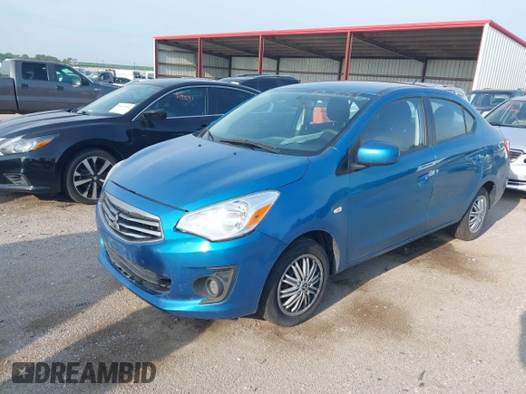 2017 Mitsubishi Mirage ES with VIN ML32F3FJ2HHF12774, listed as a IAAI auction lot 42676949 with 175,822 mi miles and . Bid and sale history available at DreamBid. Image 2.