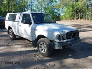 2010 Ford Ranger XL with VIN 1FTKR1AD9APA57358, listed as a IAAI auction lot 42132928 with 116,825 mi miles. Bid and sale history available at carsss.com. Image 1.