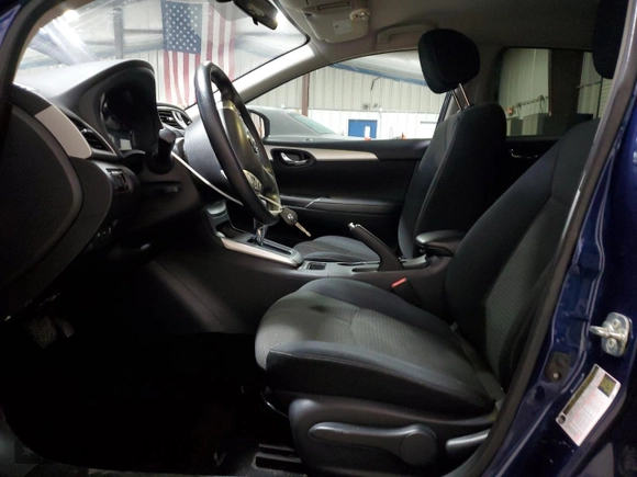 2017 Nissan Sentra S with VIN 3N1AB7AP3HY354215, listed as a Copart auction lot 52554435 with 88,844 mi miles and Salvage Title. Bid and sale history available at carsss.com. Image 7.