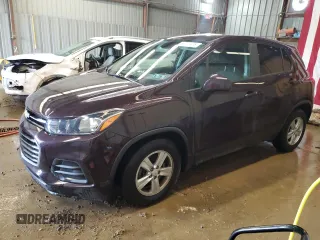 2020 Chevrolet Trax LS with VIN KL7CJKSB4LB332324, listed as a Copart auction lot 61211975 with 58,361 mi miles and Salvage title. Bid and sale history available at DreamBid. Image 1.