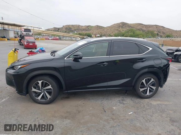 2021 Lexus NX with VIN JTJGARBZ6M2185609, listed as a IAAI auction lot 42065141 with 42,985 mi miles. Bid and sale history available at carsss.com. Image 14.