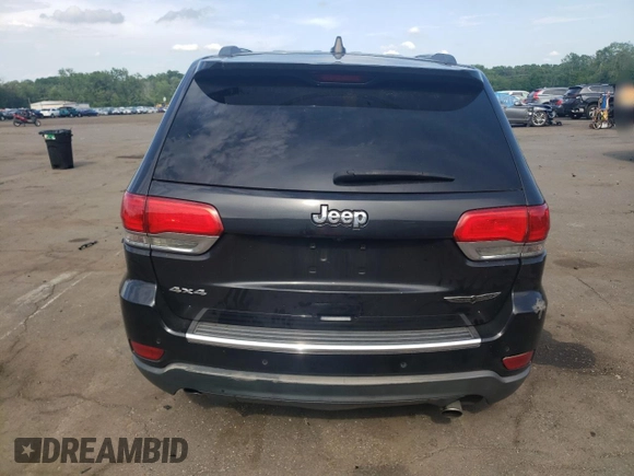 2014 Jeep Grand Cherokee Limited with VIN 1C4RJFBGXEC156215, listed as a Copart auction lot 61475895 with 154,507 mi miles and Salvage title. Bid and sale history available at DreamBid. Image 6.