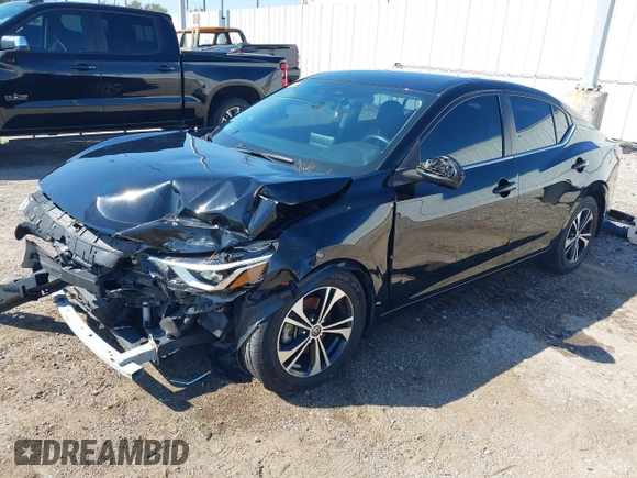 2021 Nissan Sentra SV with VIN 3N1AB8CV8MY310528, listed as a IAAI auction lot 41633245 with 20,388 mi miles and . Bid and sale history available at DreamBid. Image 19.