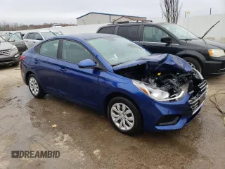 2021 Hyundai Accent SE with VIN 3KPC24A64ME139546, listed as a Copart auction lot 76922743 with 18,962 mi miles. Bid and sale history available at carsss.com. Image 4.