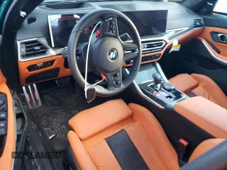 2024 BMW M3 Competition xDrive z VIN WBS43AY08RFT62048, wystawiony jako Copart lot #42980275 z przebiegiem Nie podano mil oraz Szkoda całkowita • Salvage title. Historia ofert i sprzedaży dostępna na DreamBid. Obrazek 8.