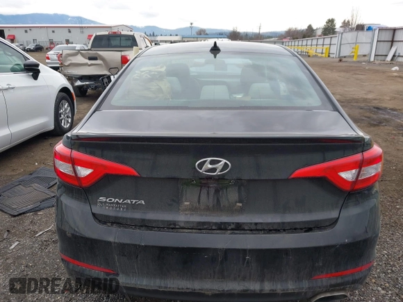 2017 Hyundai Sonata 2.4L with VIN 5NPE24AF5HH446864, listed as a IAAI auction lot 41701970 with 130,302 mi miles and . Bid and sale history available at carsss.com. Image 16.