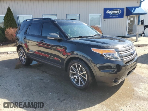 2015 Ford Explorer XLT with VIN 1FM5K7D85FGA64362, listed as a Copart auction lot 50037985 with 169,622 mi miles and Non Repairable. Bid and sale history available at carsss.com. Image 4.