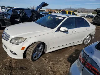 2010 Mercedes-Benz C 350 Sport with VIN WDDGF5GB6AR088816, listed as a Copart auction lot 86404744 with 96,571 mi miles and Salvage title. Bid and sale history available at DreamBid. Image 1.