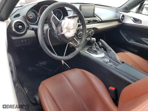 2022 Mazda MX-5 Miata RF Grand Touring with VIN JM1NDAM76N0500002, listed as a Copart auction lot 86583424 with NaN miles and Salvage Title. Bid and sale history available at carsss.com. Image 8.