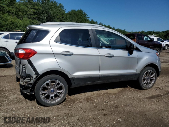 2019 Ford EcoSport Titanium with VIN MAJ6S3KL5KC277683, listed as a Copart auction lot 62121494 with 52,317 mi miles and Salvage Title. Bid and sale history available at DreamBid. Image 3.