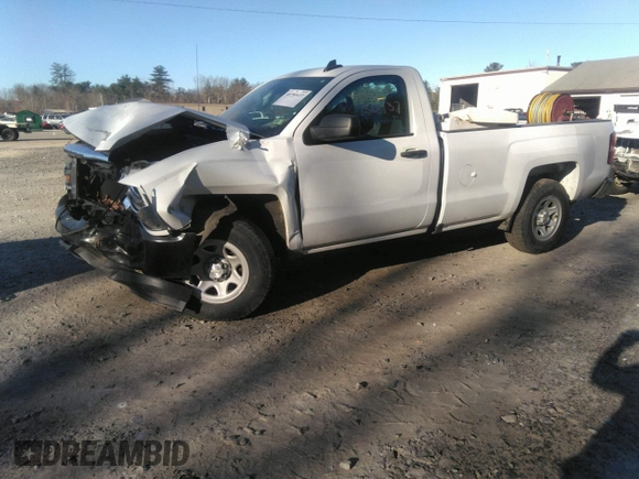 2016 Chevrolet Silverado 1500 Work Truck with VIN 1GCNCNEHXGZ407421, listed as a IAAI auction lot 40780437 with 29,460 mi miles. Bid and sale history available at carsss.com. Image 2.