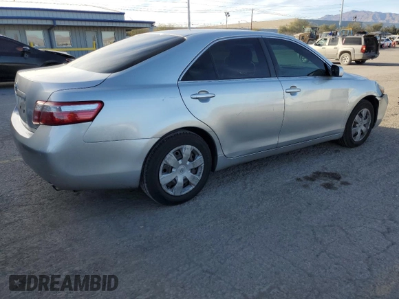 2007 Toyota Camry CE with VIN JTNBE46K273127217, listed as a Copart auction lot 47258345 with 164,024 mi miles and Salvage Title. Bid and sale history available at carsss.com. Image 3.