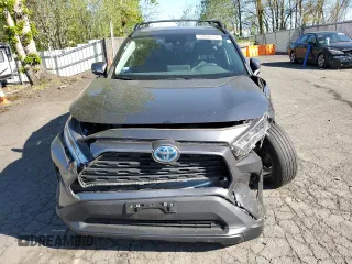 2021 Toyota RAV4 Hybrid LE with VIN 4T3B6RFV1MU042547, listed as a Copart auction lot 53558175 with 77,985 mi miles and Salvage title. Bid and sale history available at DreamBid. Image 5.