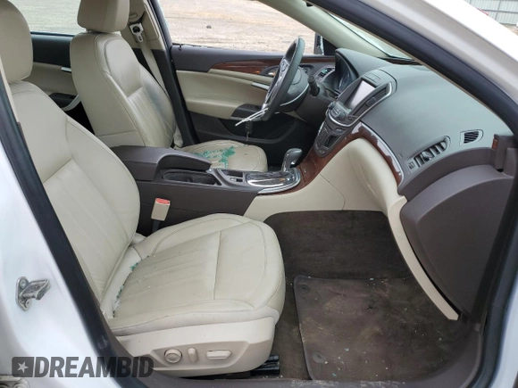 2014 Buick Regal Premium I with VIN 2G4GN5EX6E9256154, listed as a Copart auction lot 59495135 with 109,078 mi miles and Salvage title. Bid and sale history available at DreamBid. Image 7.
