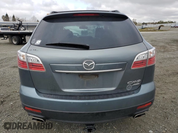 2011 Mazda CX-9 Grand Touring with VIN JM3TB3DV5B0304496, listed as a Copart auction lot 50094855 with 284,580 mi miles and Salvage Title. Bid and sale history available at DreamBid. Image 6.