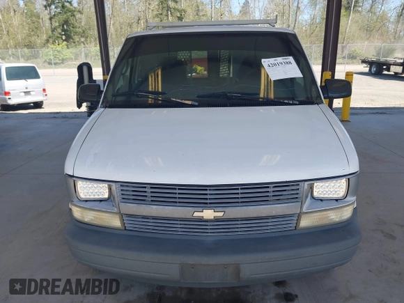 1997 Chevrolet Astro Cargo Van with VIN 1GCDM19W3VB162090, listed as a IAAI auction lot 42019388 with 238,724 mi miles. Bid and sale history available at carsss.com. Image 12.